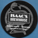 beer coaster from Isle of Que Brewing ( PA-ISAA-1 )