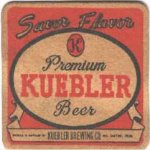 beer coaster from Kurant Brew & Brew ( PA-KUEB-3 )