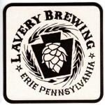 beer coaster from Leaning Cask Brewing Co, The ( PA-LAVE-1 )