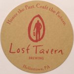 beer coaster from Love City Brewing ( PA-LOST-1 )