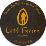 beer coaster from Love City Brewing ( PA-LOST-3 )