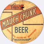 beer coaster from McAllister Brewing Company ( PA-MAUC-3 )