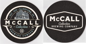 beer coaster from McGinty