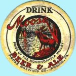 beer coaster from Mortals Key Brewing Company ( PA-MOOS-2 )