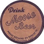 beer coaster from Mortals Key Brewing Company ( PA-MOOS-5 )