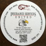 beer coaster from Muhlenberg Brewing Co. ( PA-MUDH-1 )