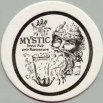 beer coaster from Mystic Ways Brewing Co ( PA-MYS-3 )