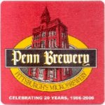 beer coaster from Pennsylvania Central Brewing Co. ( PA-PENN-5 )