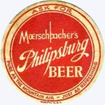 beer coaster from Phoenix Brewing Co. ( PA-PHIP-1 )