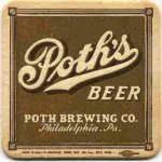 beer coaster from Pottstown Brewing Co. ( PA-POTH-1 )