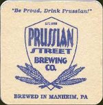 beer coaster from Punch Buggy Brewing Company ( PA-PRUS-1 )