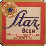 beer coaster from Penn State Brewery ( PA-PSTR-1 )