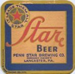 beer coaster from Penn State Brewery ( PA-PSTR-2 )