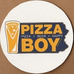 beer coaster from Pocono Brewery Co. ( PA-PZB-2 )