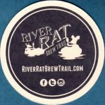 beer coaster from Rivertowne Brewing Co.  ( PA-RIVE-1 )