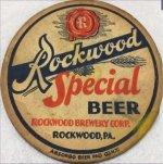 beer coaster from Roehm, John, Brewing Co. ( PA-ROKW-1 )