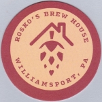 beer coaster from Roth, H., Brewery (Roth Brewing Co.) ( PA-ROSK-1 )