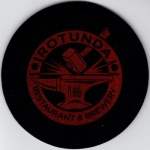 beer coaster from Rough Edges Brewing ( PA-ROTU-3 )