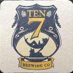 beer coaster from Thirsty Farmer Brew Works ( PA-TEN7-1 )