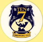 beer coaster from Thirsty Farmer Brew Works ( PA-TEN7-2 )