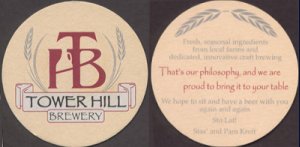 beer coaster from TrAils to Ales Brewery ( PA-TOWH-1 )