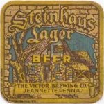 beer coaster from Victor Brewing Co. (A. Kim) ( PA-VICT-10 )