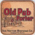 beer coaster from Victor Brewing Co. (A. Kim) ( PA-VICT-12 )