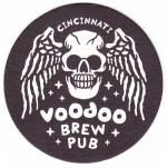 beer coaster from Wacker Brewing Co ( PA-VOOD-7 )