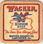 beer coaster from Wainwright Brewing Co. ( PA-WACK-2 )