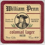 beer coaster from Willow Creek Brewing ( PA-WMPE-2 )