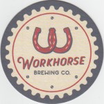 beer coaster from Wrong Crowd Beer Co ( PA-WORK-1A )