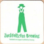 beer coaster from Zeroday Brewing ( PA-ZUCK-1 )