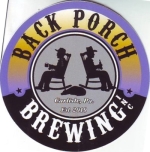 beer sticker from Back Road Brewing Co. ( PA-BACK-STI-1 )