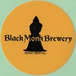 beer sticker from Black Rock Brewing Co ( PA-BLAC-STI-1 )