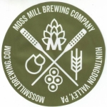 beer sticker from Mount Carbon Brewery ( PA-MOSS-STI-2 )