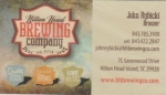 beer business card and similar from Hobcaw Brewing Company ( SC-HLT-BIZ-2 )