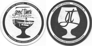 beer coaster from Grand Strand Brewing Company ( SC-GOOD-1 )