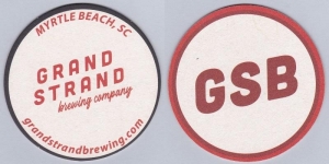 beer coaster from Hilton Head Brewing ( SC-GRAN-1 )