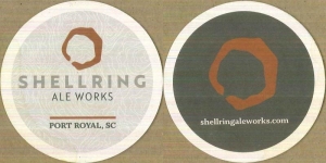 beer coaster from Shoeless Brewing Co. ( SC-SHEL-1 )