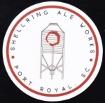 beer sticker from Shoeless Brewing Co. ( SC-SHEL-STI-2 )