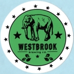 beer sticker from Wooden Skiff Brewing Company ( SC-WEST-STI-6 )