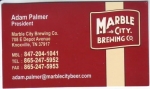 beer business card and similar from Marble Fox Brewing Co ( TN-MARB-BIZ-1 )