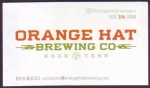 beer business card and similar from Panther Creek Brews ( TN-ORAN-BIZ-1 )