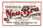 beer label from Elkmont Exchange Brewery & Eating House ( TN-EDWD-LAB-1 )