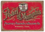 beer label from Memphis Brewing Co ( TN-MEMB-LAB-1 )