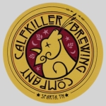 beer sticker from Calhoun