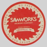 beer sticker from Schulz Bräu Brewing Company ( TN-SAW-STI-3 )