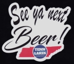 beer sticker from Tennessee Brew Works ( TN-TENL-STI-1 )