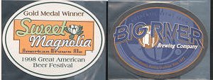 beer coaster from Black Abbey Brewing Co., The ( TN-BIGR-10 )