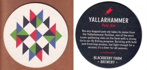 beer coaster from Blackhorse Pub & Brewery ( TN-BLAC-7 )